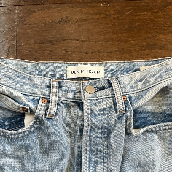 Denim Forum by Aritzia jeans-The Boyfriend High Rise Loose size 28-Retail $110 - Picture 11 of 12